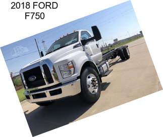 2018 FORD F750