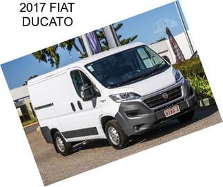 2017 FIAT DUCATO