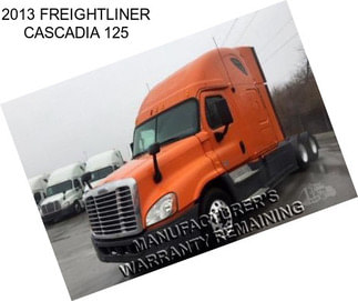 2013 FREIGHTLINER CASCADIA 125