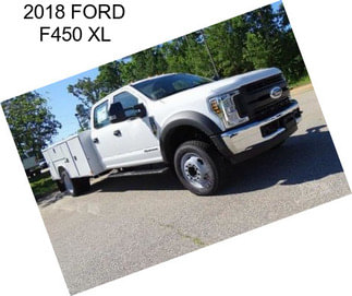 2018 FORD F450 XL