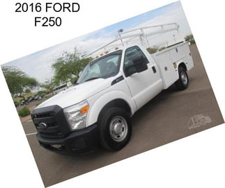 2016 FORD F250