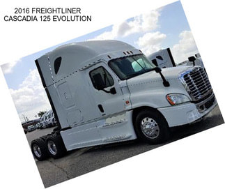 2016 FREIGHTLINER CASCADIA 125 EVOLUTION