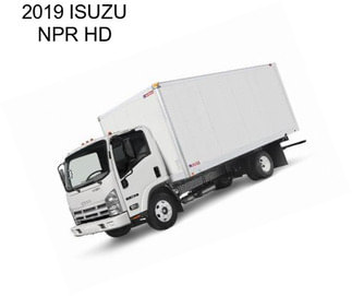 2019 ISUZU NPR HD