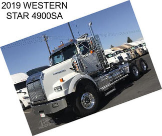 2019 WESTERN STAR 4900SA