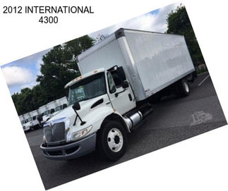 2012 INTERNATIONAL 4300