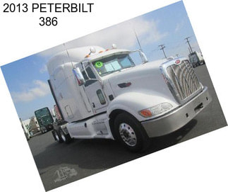 2013 PETERBILT 386