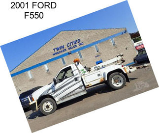 2001 FORD F550