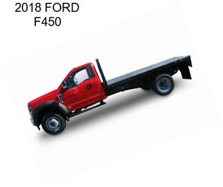 2018 FORD F450