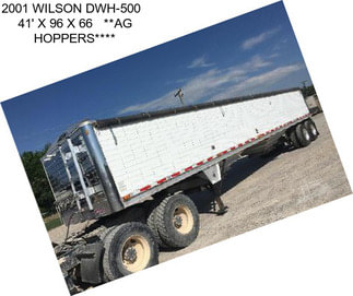 2001 WILSON DWH-500   41\' X 96\