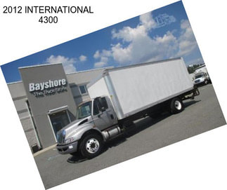 2012 INTERNATIONAL 4300