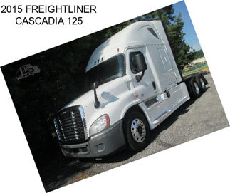 2015 FREIGHTLINER CASCADIA 125