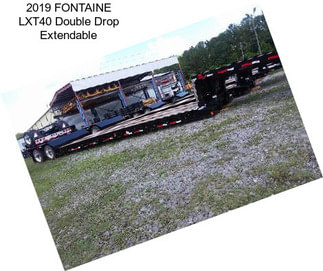 2019 FONTAINE LXT40 Double Drop Extendable