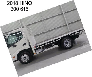 2018 HINO 300 616