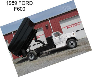 1989 FORD F600