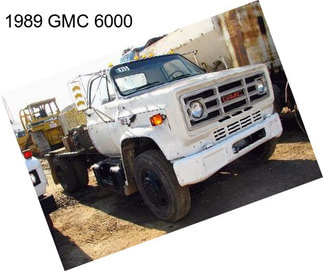 1989 GMC 6000