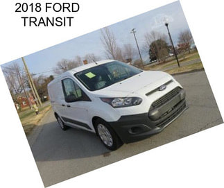 2018 FORD TRANSIT