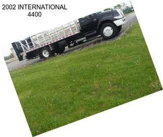 2002 INTERNATIONAL 4400