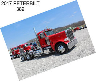 2017 PETERBILT 389