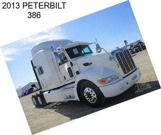 2013 PETERBILT 386