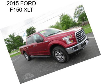 2015 FORD F150 XLT