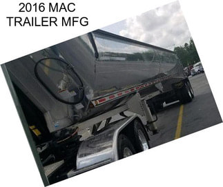 2016 MAC TRAILER MFG