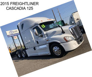 2015 FREIGHTLINER CASCADIA 125