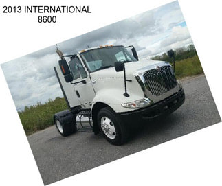 2013 INTERNATIONAL 8600