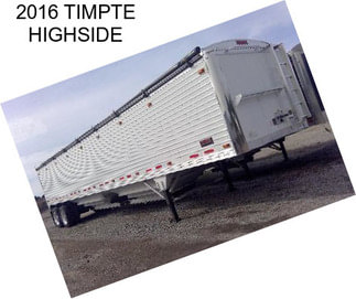 2016 TIMPTE HIGHSIDE
