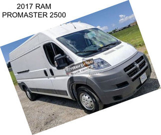 2017 RAM PROMASTER 2500