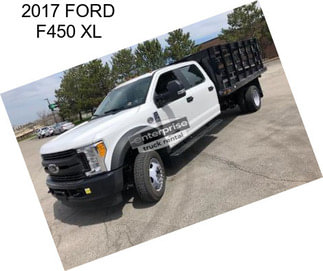 2017 FORD F450 XL