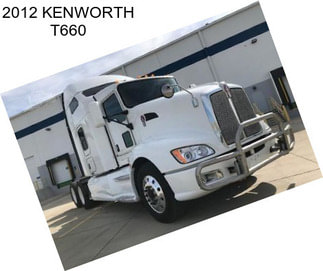 2012 KENWORTH T660