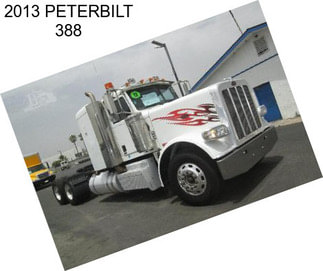 2013 PETERBILT 388