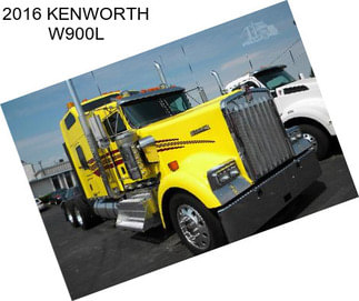 2016 KENWORTH W900L