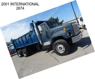 2001 INTERNATIONAL 2674