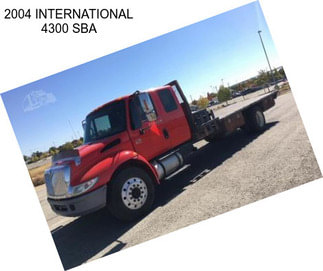 2004 INTERNATIONAL 4300 SBA