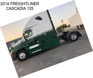 2014 FREIGHTLINER CASCADIA 125