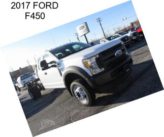 2017 FORD F450