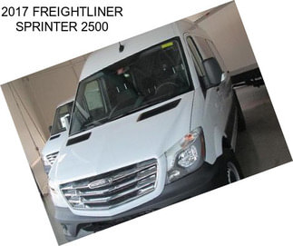 2017 FREIGHTLINER SPRINTER 2500