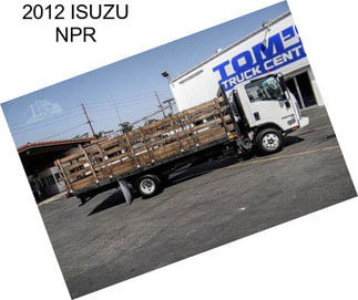 2012 ISUZU NPR