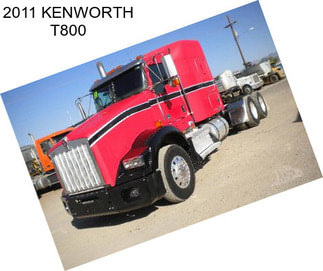 2011 KENWORTH T800