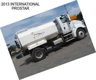 2013 INTERNATIONAL PROSTAR