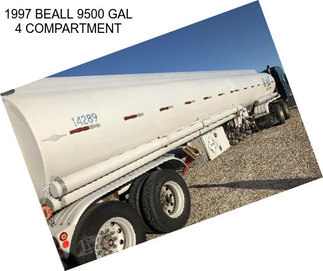 1997 BEALL 9500 GAL 4 COMPARTMENT
