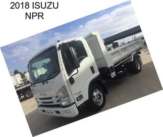 2018 ISUZU NPR