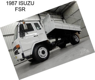 1987 ISUZU FSR