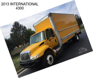 2013 INTERNATIONAL 4300