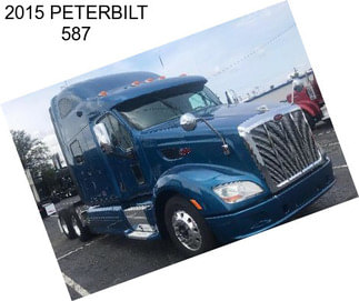 2015 PETERBILT 587