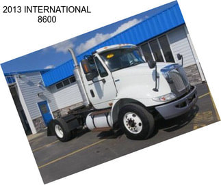 2013 INTERNATIONAL 8600