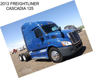 2013 FREIGHTLINER CASCADIA 125