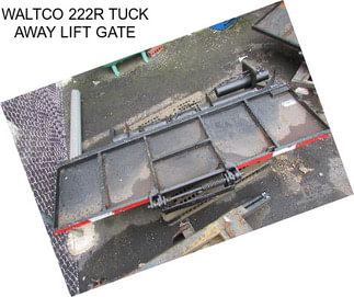 WALTCO 222R TUCK AWAY LIFT GATE