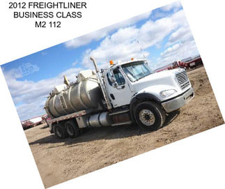 2012 FREIGHTLINER BUSINESS CLASS M2 112